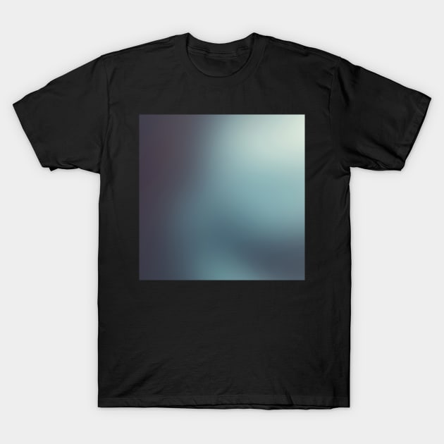 Black to blue gradient T-Shirt by stupidpotato1